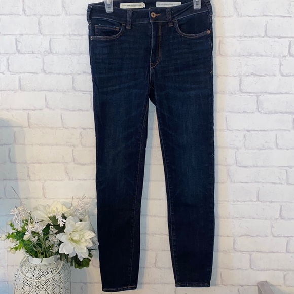 Pilcro and the Letterpress High Rise Denim Leggings Size 28 Anthropologie - Picture 2 of 11